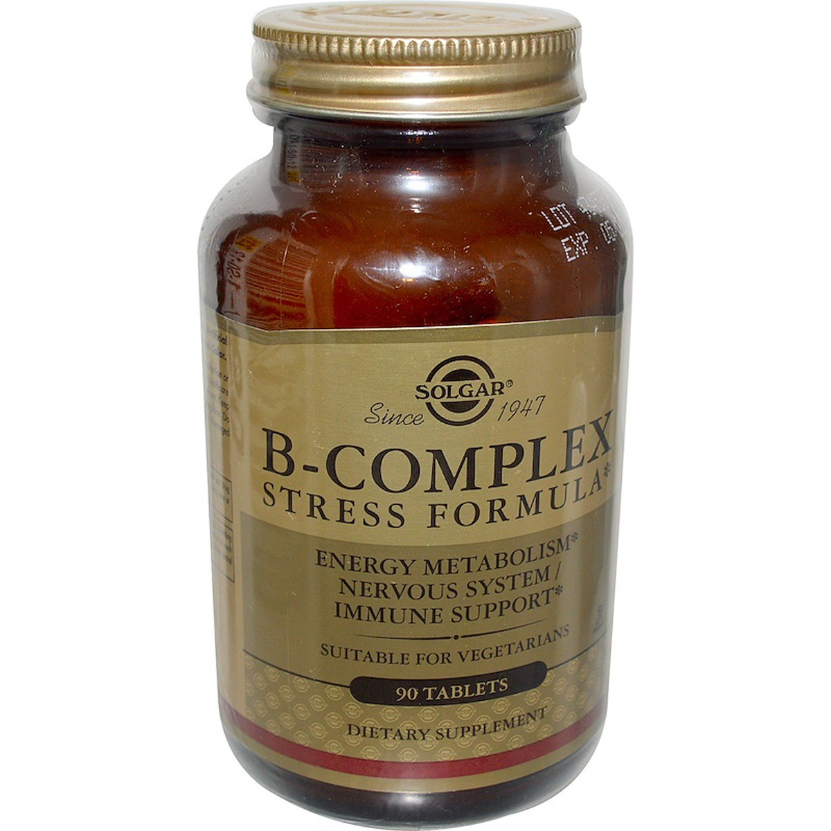 

Витаминный комплекс Solgar B-Комплекс от Стресса B-Complex Stress Formula 90 таблеток