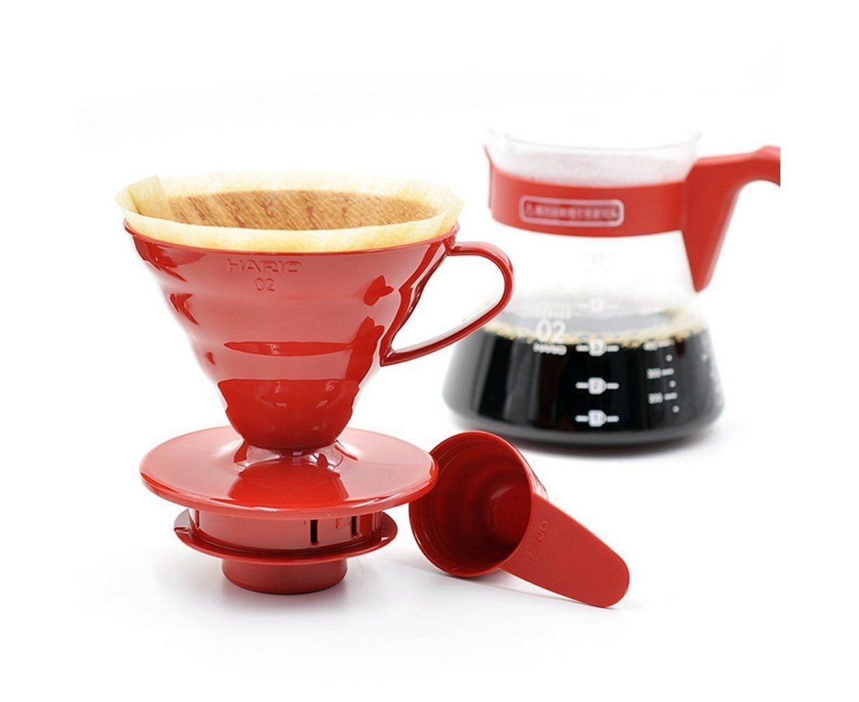 

Набір для приготування кави Hario V60 червоний