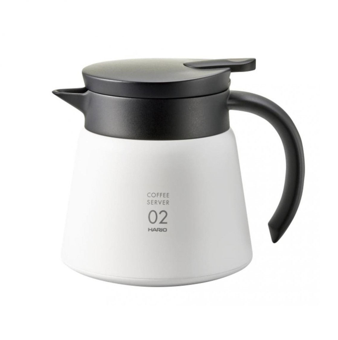 

Сервер-термос Hario V60 (550 мл.) металевий білий