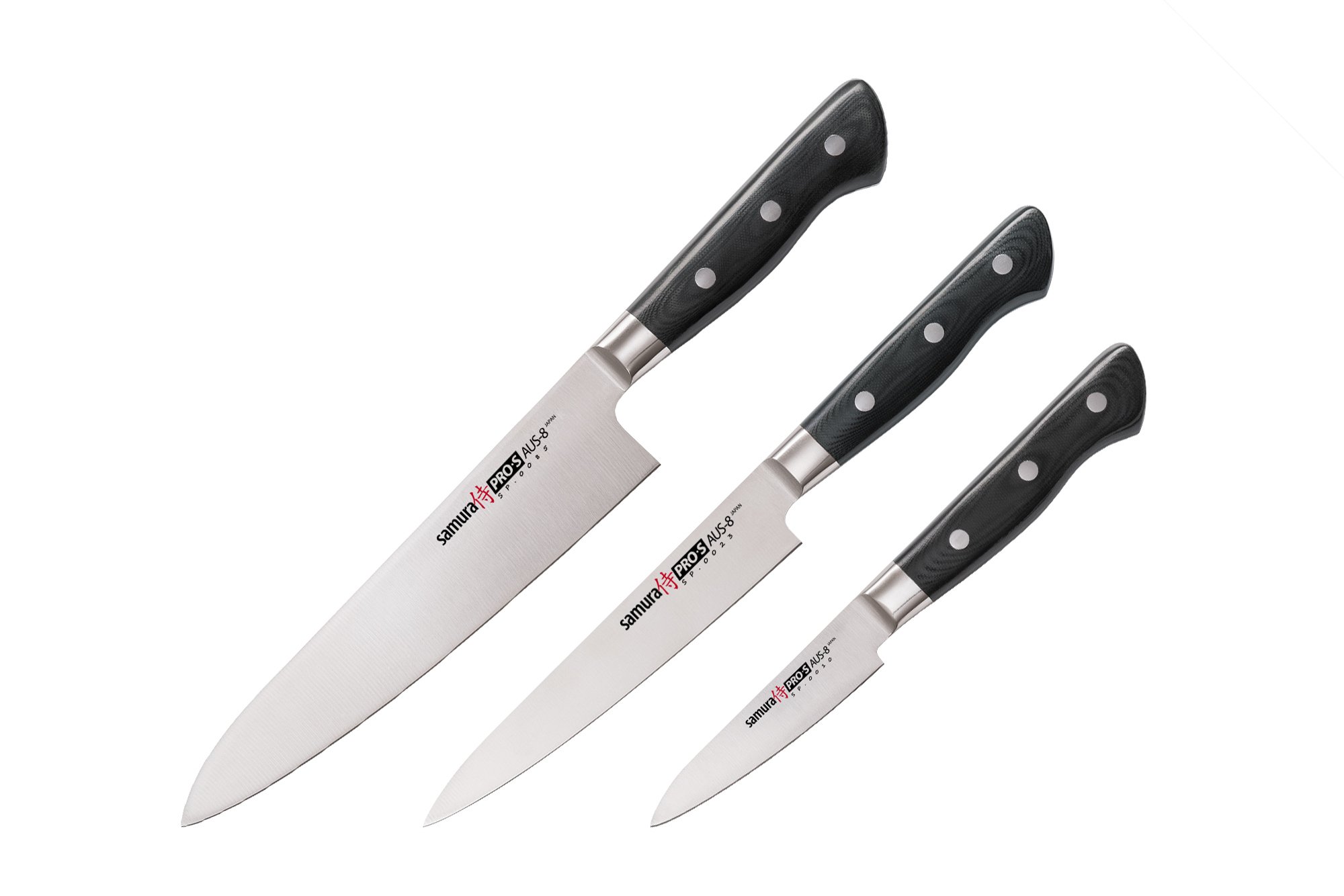 

Набор ножей Samura Pro-S из 3 предметов (SP-0220)