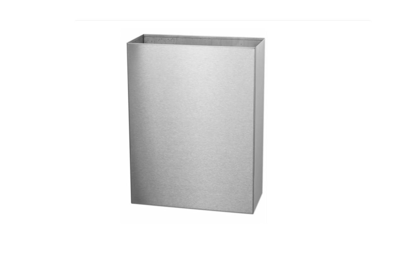 

Урна для мусора Глобагно прямоугольная монтажная 16 л 5100