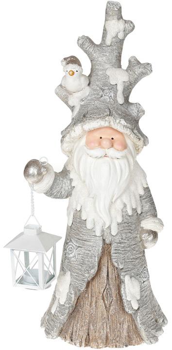 

Статуэтка декоративная Лесник с фонариком 53.2 см, керамика Bona BD-711-255