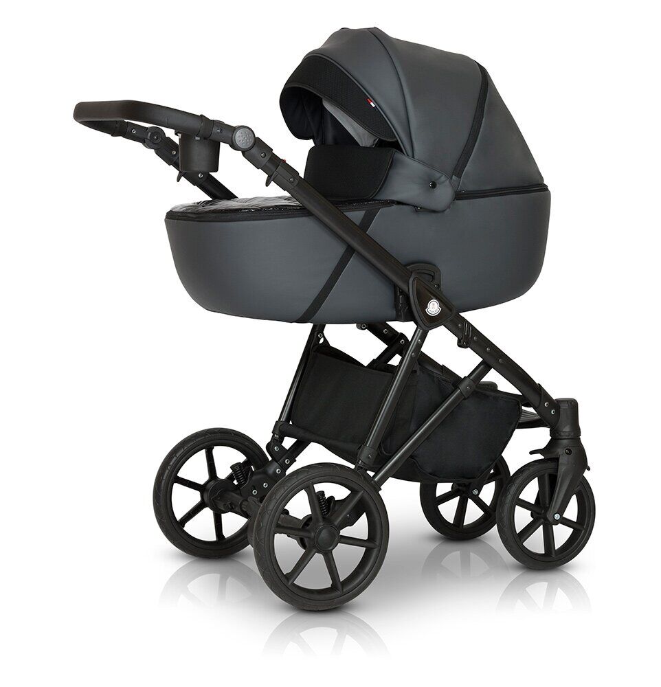 

Коляска 3в1 Verdi Makan black 02, grey, серый (1011565)