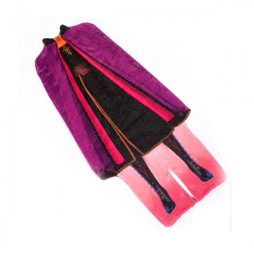 

Плед-платье Blankie Tails Холодное Сердце 2 Анна серии Disney Розово-черный (BT0090-B)