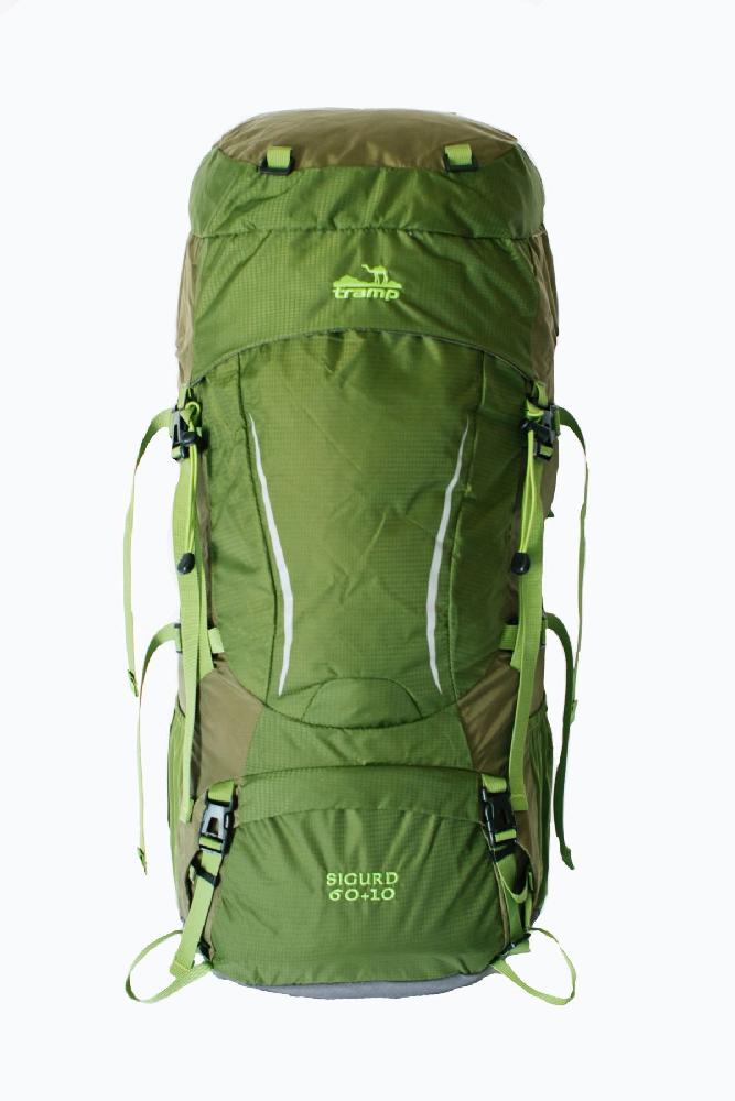 

Туристический рюкзак Tramp Sigurd 60+10 зеленый (TRP-045-green)