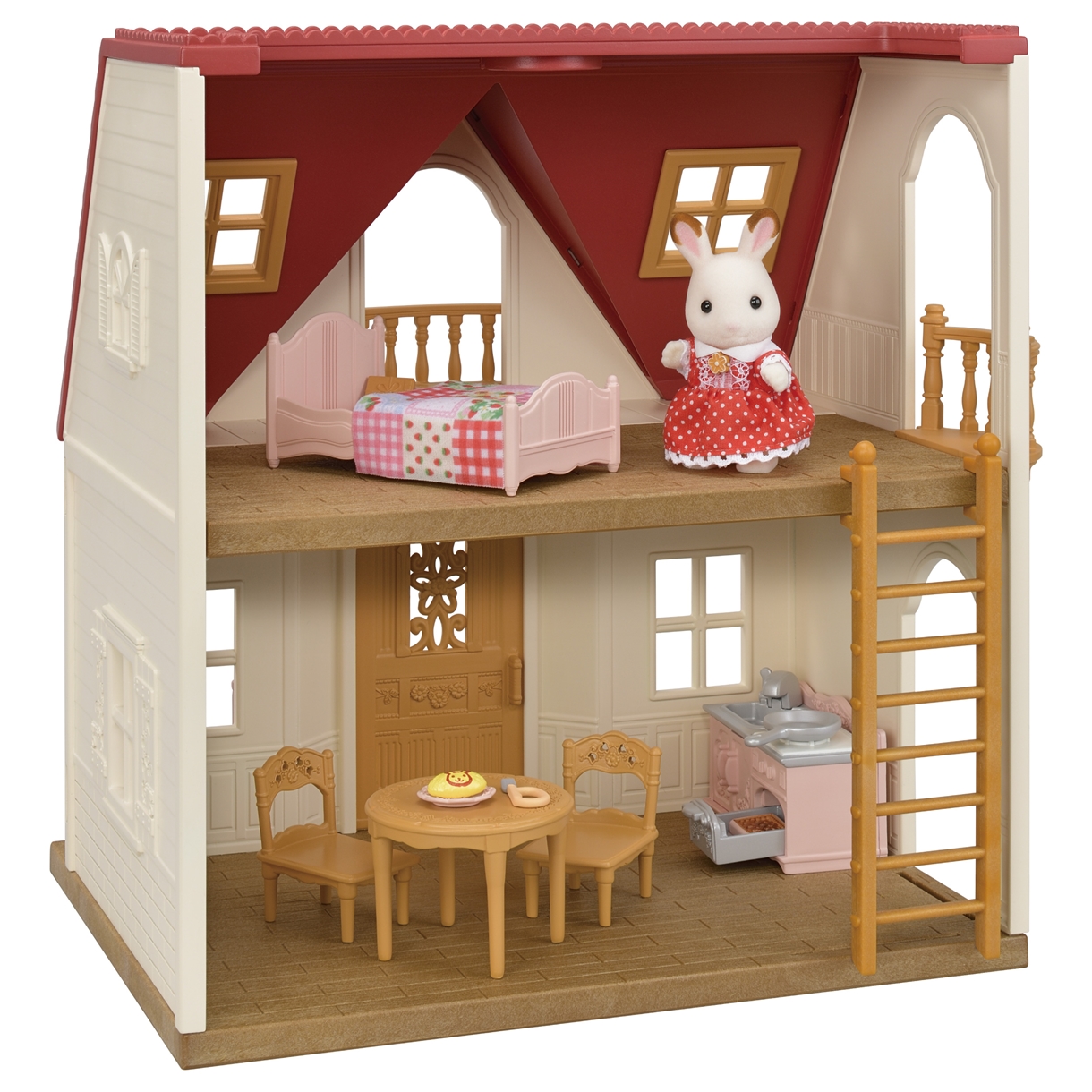 Игровой набор Sylvanian Families Уютный домик с красной крышей (5567) –  фото, отзывы, характеристики в интернет-магазине ROZETKA от продавца: busy  on monday | Купить в Украине: Киеве, Харькове, Днепре, Одессе, Запорожье,  Львове