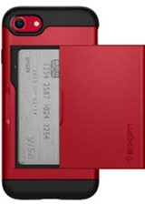 

Панель Spigen Slim Armor CS для Apple iPhone SE/8/7 Red