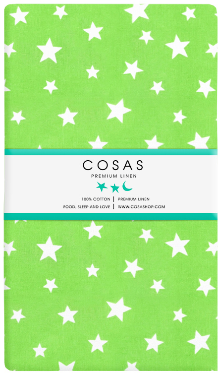 

Простынь Cosas StarFall Lime 155х215