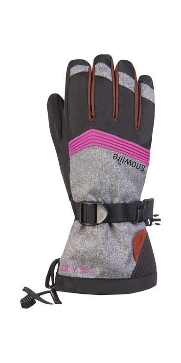 

Перчатки женские Snowlife Rider серые 18125901 M
