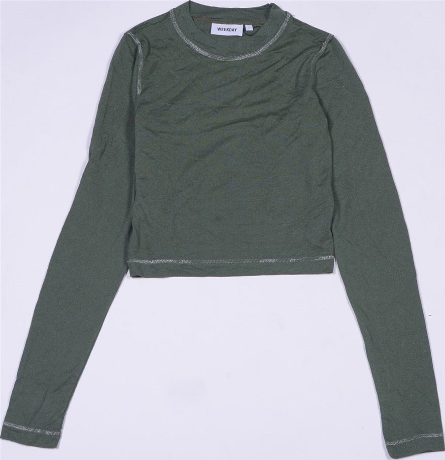 

Лонгслив H&M 06793658 S Хаки