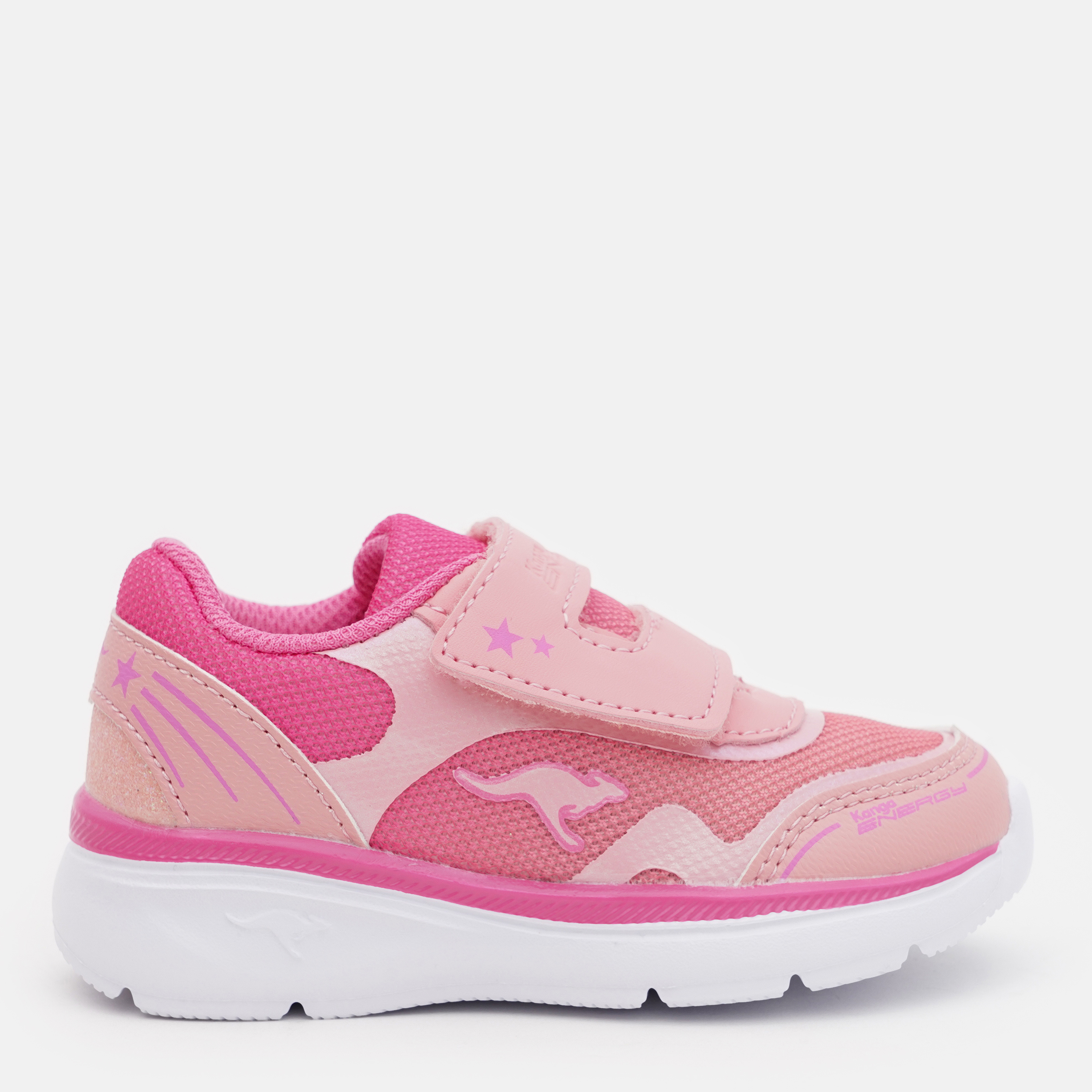 Акція на Дитячі кросівки для дівчинки Kangaroos K-IQ Stuke V 00002-000-6355 25 Неоново-рожевий/Рожевий від Rozetka