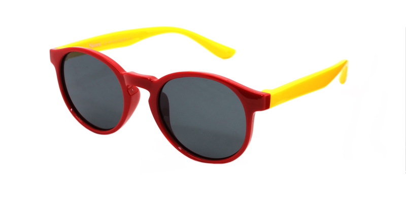 

Детские солнцезащитные поляризованные очки Shrek 20202C1 вишневые с желтым