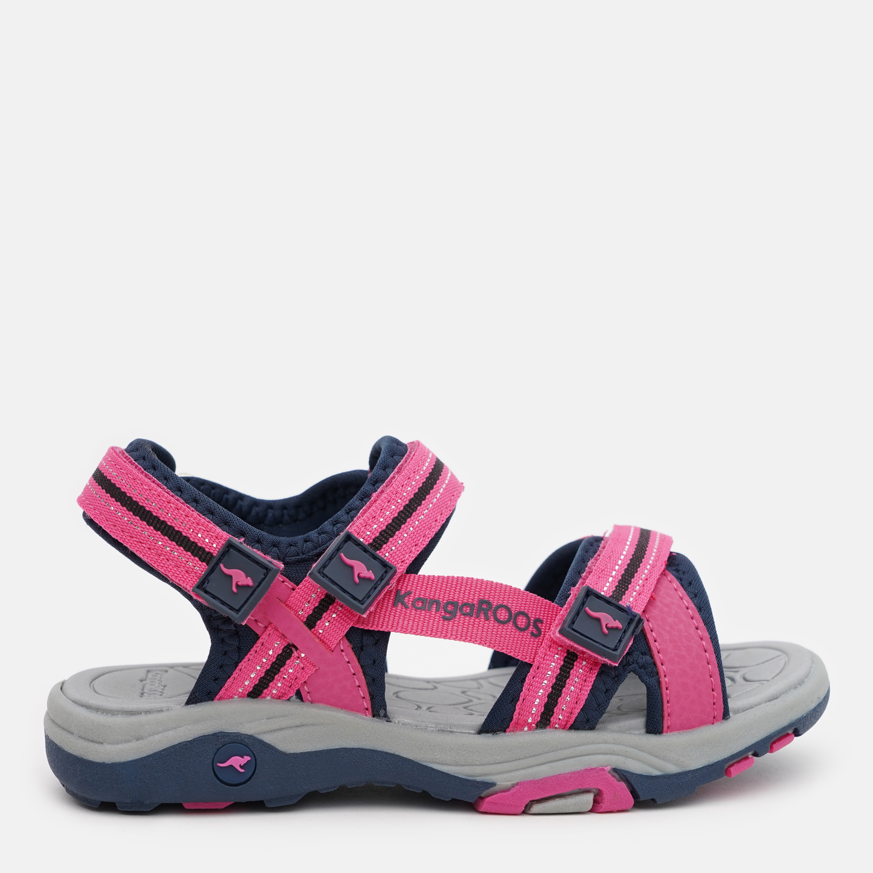 Акція на Дитячі сандалі для дівчинки Kangaroos K-Leni 18335-000-6130 31 Рожевий/Темно-синій(Морський) від Rozetka