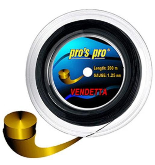 

Теннисные струны Pro's Pro Vendetta 200m 1.25bk (v20025)