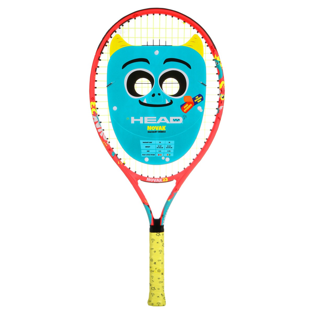 

Теннисная ракетка HEAD NOVAK 23 (233510)