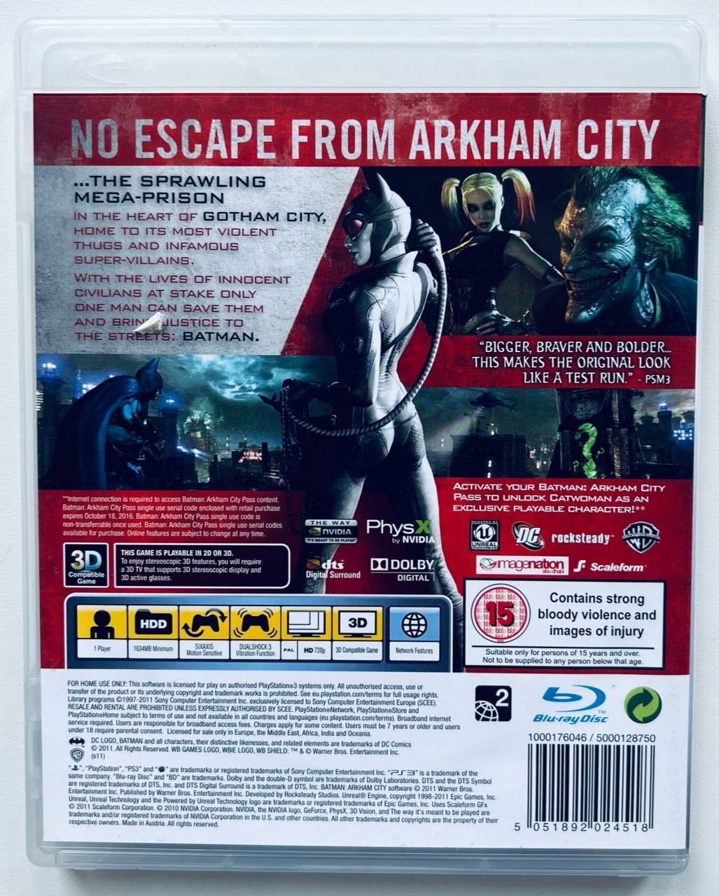 ROZETKA » Batman Arkham City, Б/У, русские субтитры - диск для PlayStation  3 от продавца: RetroGaming Shop купить в Украине: цена, отзывы