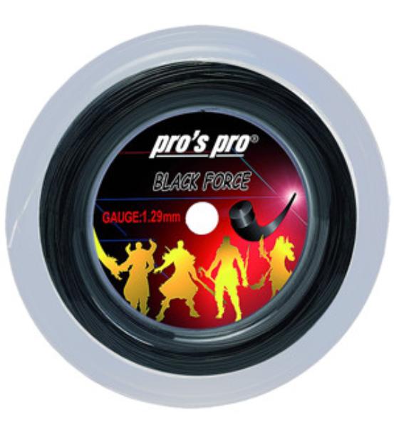 

Теннисные струны Pro's Pro Black Force 200m 1.29bk (bkf20029)