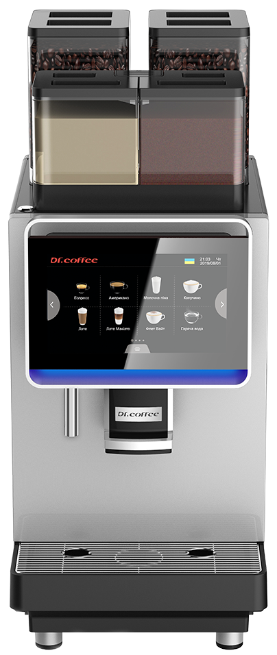 DR. COFFEE F2 Plus Fully Automatic Coffee Machine, 220V Commercial  Espresso/Coffee Machine, 10.1” HD Touchscreen, 30 Coffee Drinks for  Offices, Hotels