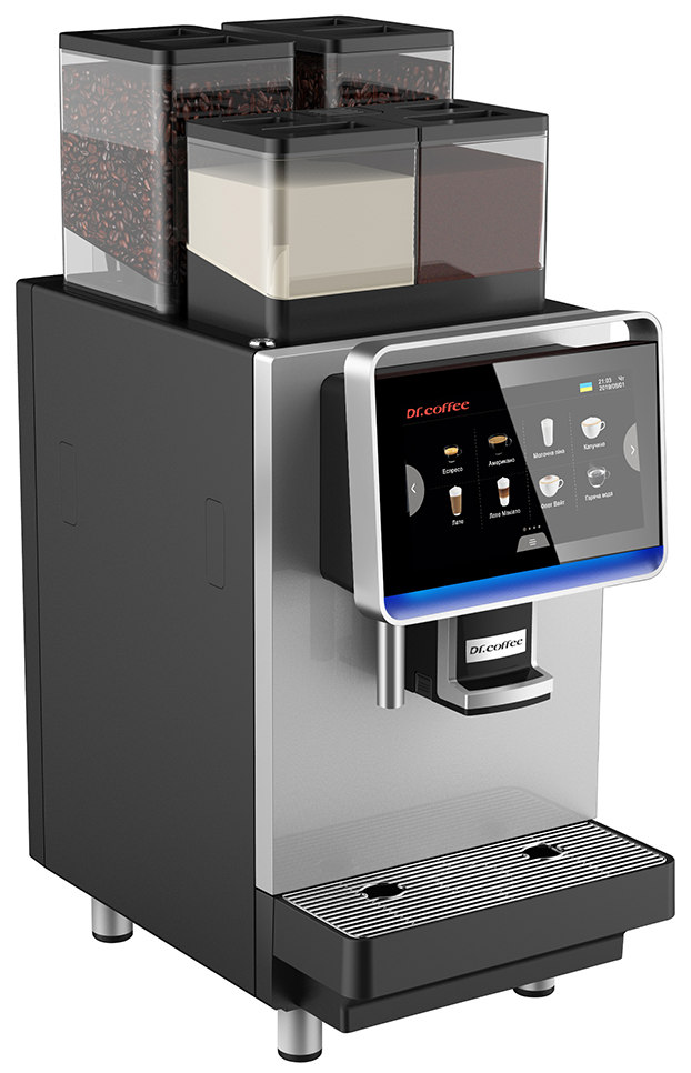 DR. COFFEE F2 Plus Fully Automatic Coffee Machine, 220V Commercial  Espresso/Coffee Machine, 10.1” HD Touchscreen, 30 Coffee Drinks for  Offices, Hotels