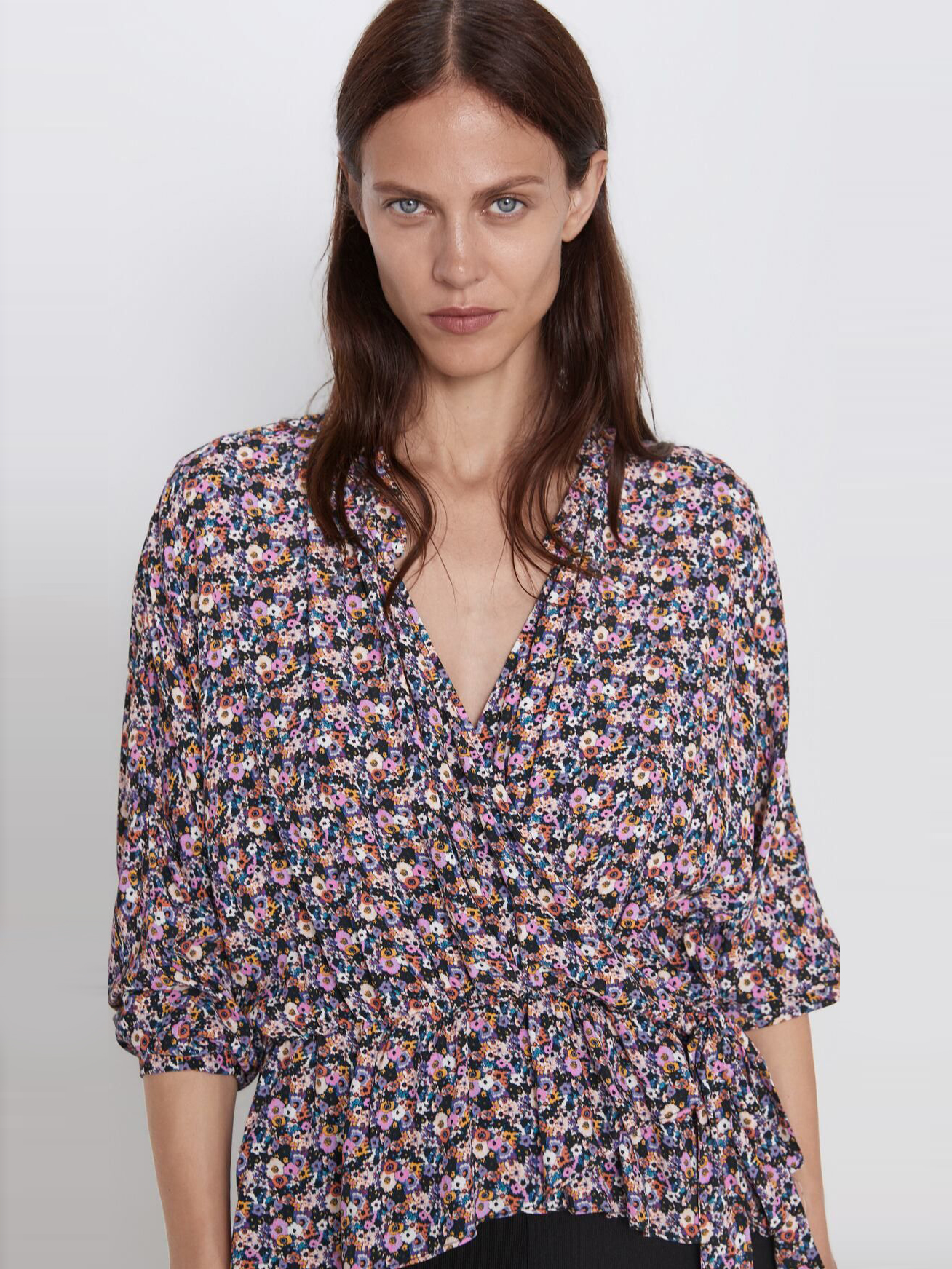 

Блузка Zara 08118064330 S Принт