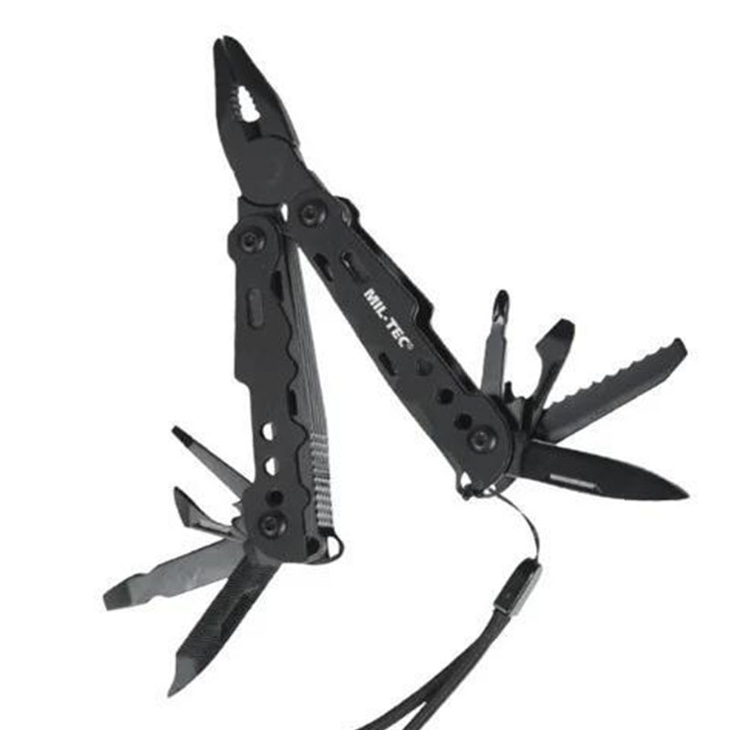 

Мультитул Mil-Tec Black Cobra (115мм, 9 функций), черный