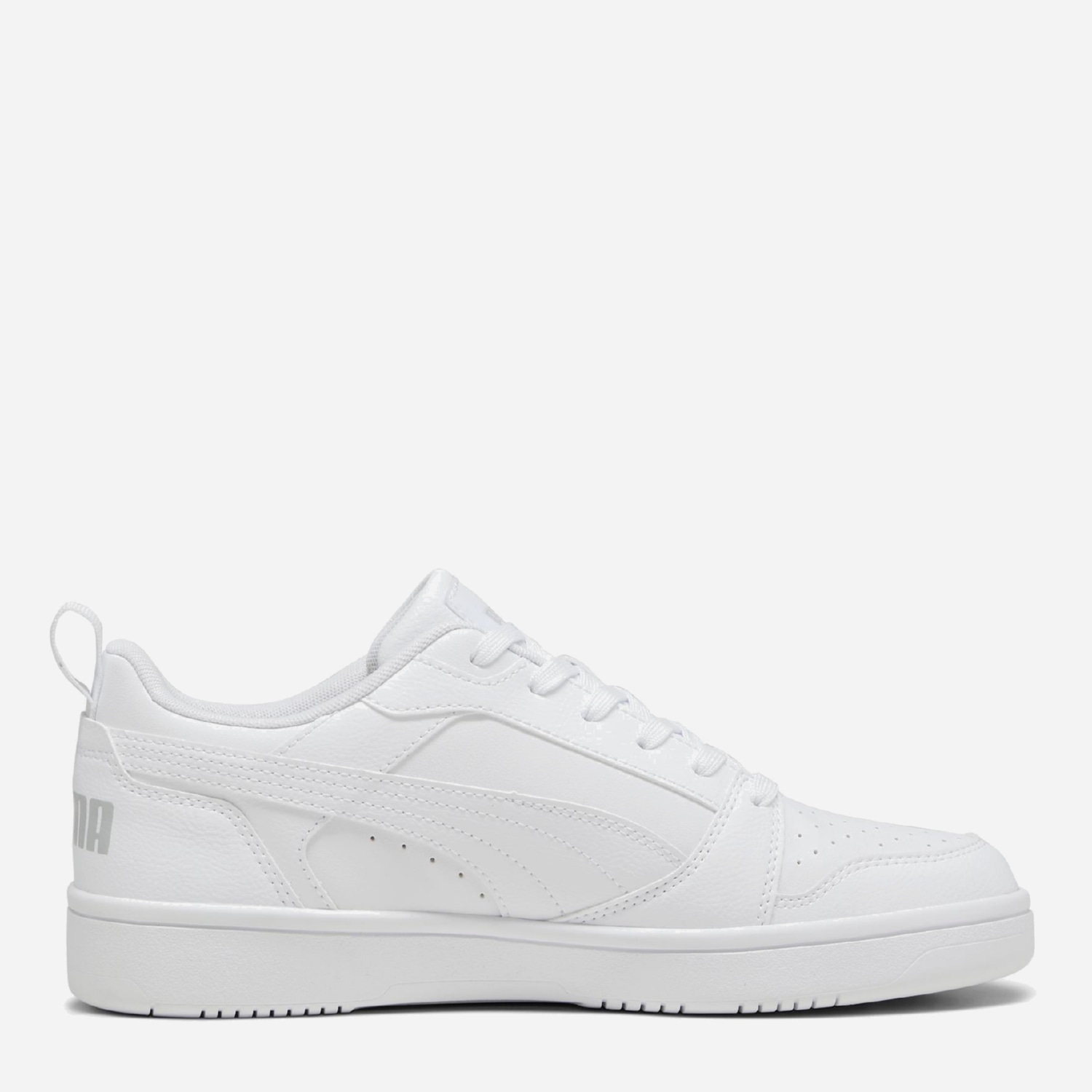 Акція на Чоловічі кеди низькі Puma Rebound V6 Low 39232803 40.5 (7UK) 26 см Puma White-Cool Light Gray від Rozetka