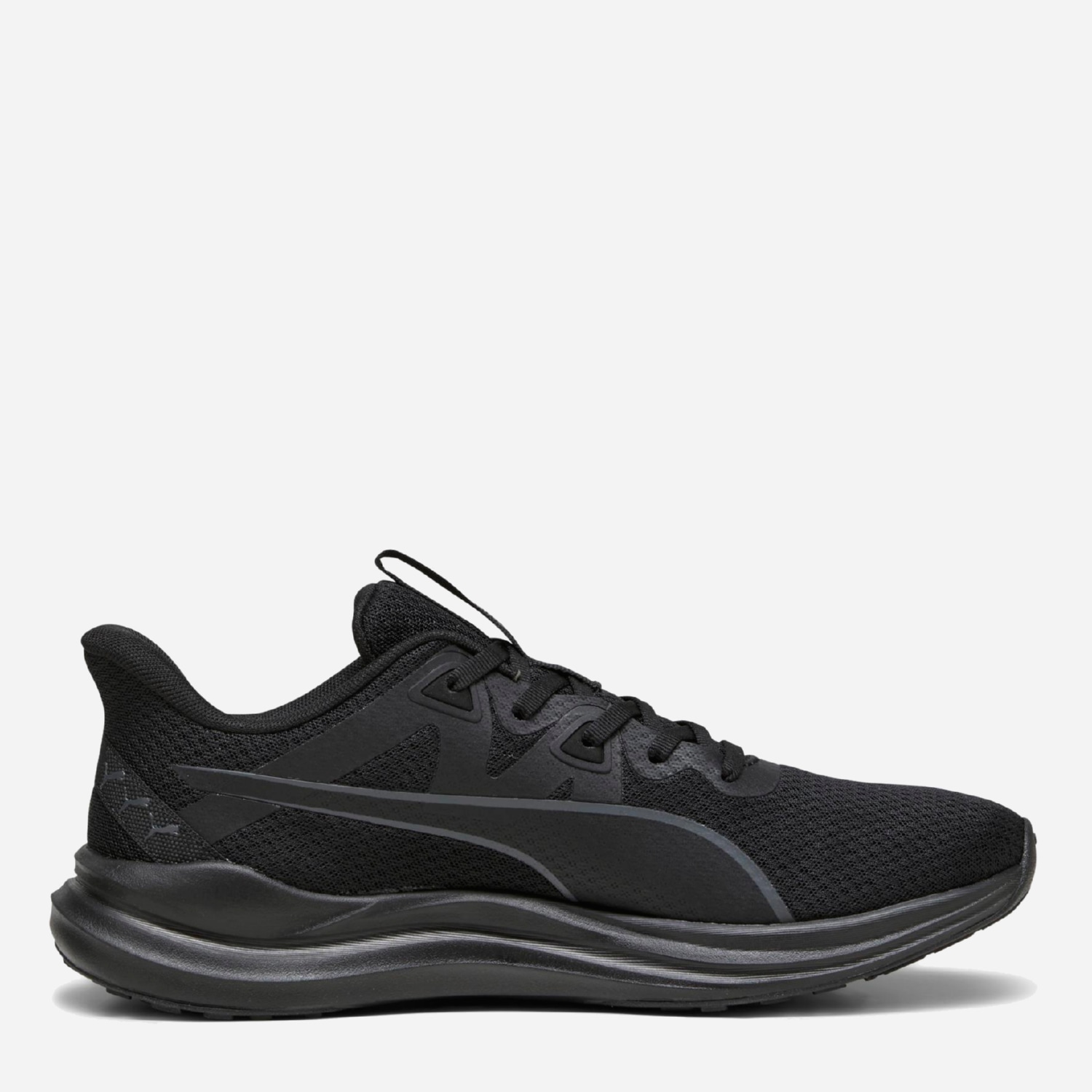 Акция на Чоловічі кросівки для бігу Puma Reflect Lite 37876802 45 (10.5UK) 29.5 см Puma Black-Puma Black-Cool Dark Gray от Rozetka