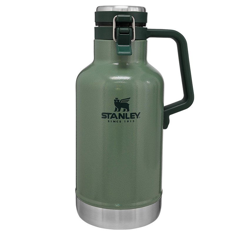 

Термос для пива Stanley Easy-Pour Growler Hammertone (1.9л), зеленый