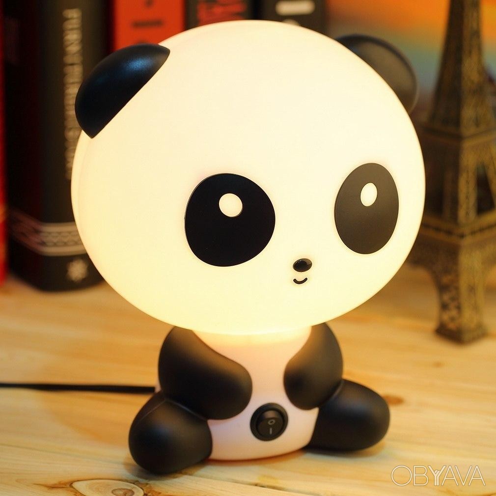 

Детский декоративный настольный светильник ночник Панда Panda 220 В