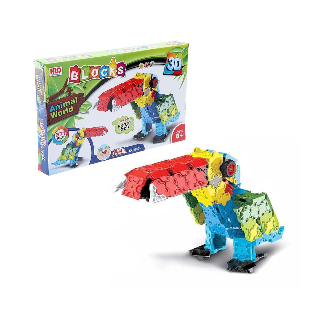 

Детский 3D-конструктор HRD Animal World Тукан