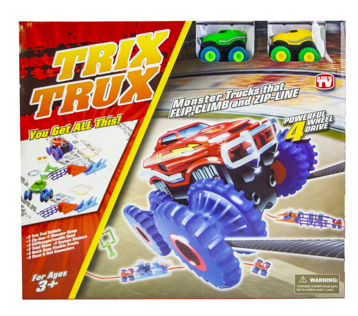 

Большой игровой набор Trix Trux Монстер Трак на 2 машинки