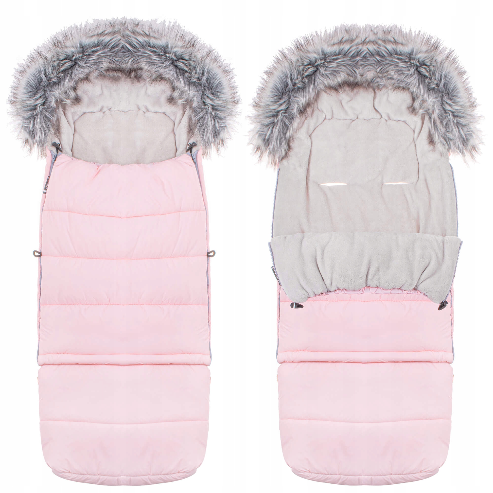 

Детский конверт для коляски, санок Maxi 4 в 1 Springos SB0024 Pink