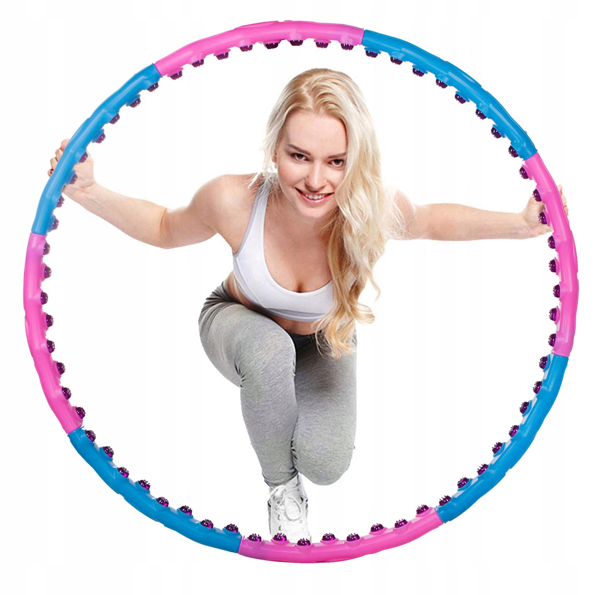 

Обруч массажный с магнитами Springos Hula Hoop 100 см FA0095