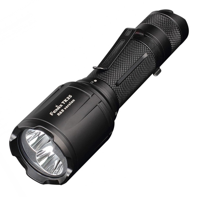 

Фонарь Fenix TK25 R&B (Cree XP-G2 S3 + RED + BLUE LED, 1000 люмен, 8 режимов, 1x18650)