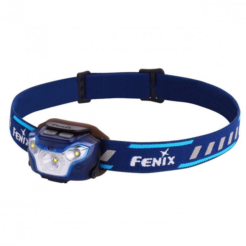 

Фонарь налобный Fenix HL26R (Cree XP-G2 R5, 450 люмен, 7 режимов, USB), синий