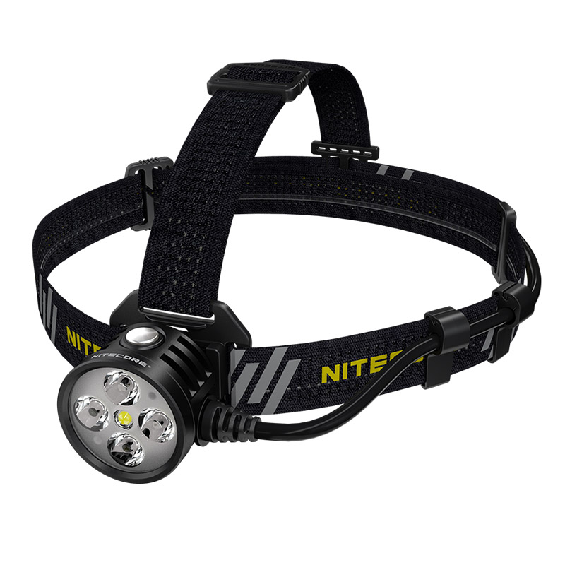 

Фонарь налобный Nitecore HU60 (4xCree XP-G3 S3 + 1xXHP35 HD E2, 1600 люмен, 10 режимов, Bluetooth)