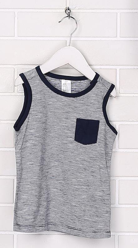 

Майка для мальчика H&M 0515747 74 СМ Синий 61842