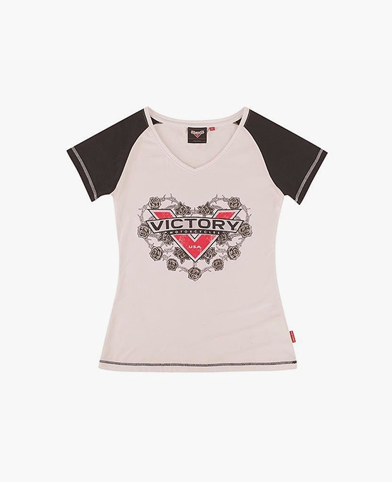 

Футболка Victory Women Silver Roses Tee S Белый