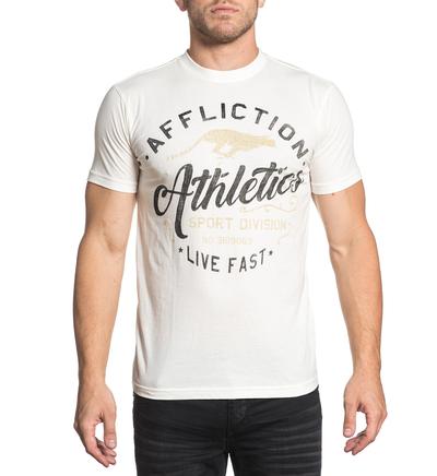 

Футболка Affliction Triumph Tee S Белый