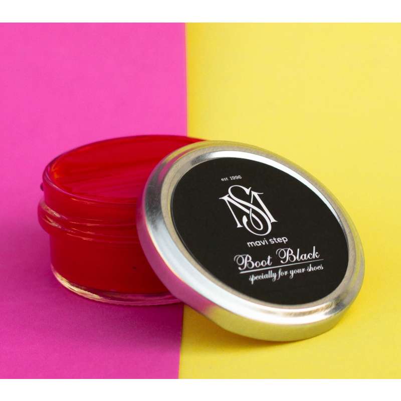 

Крем краска для замши и нубука красный MAVI STEP Multi Oil Balm, 50 мл