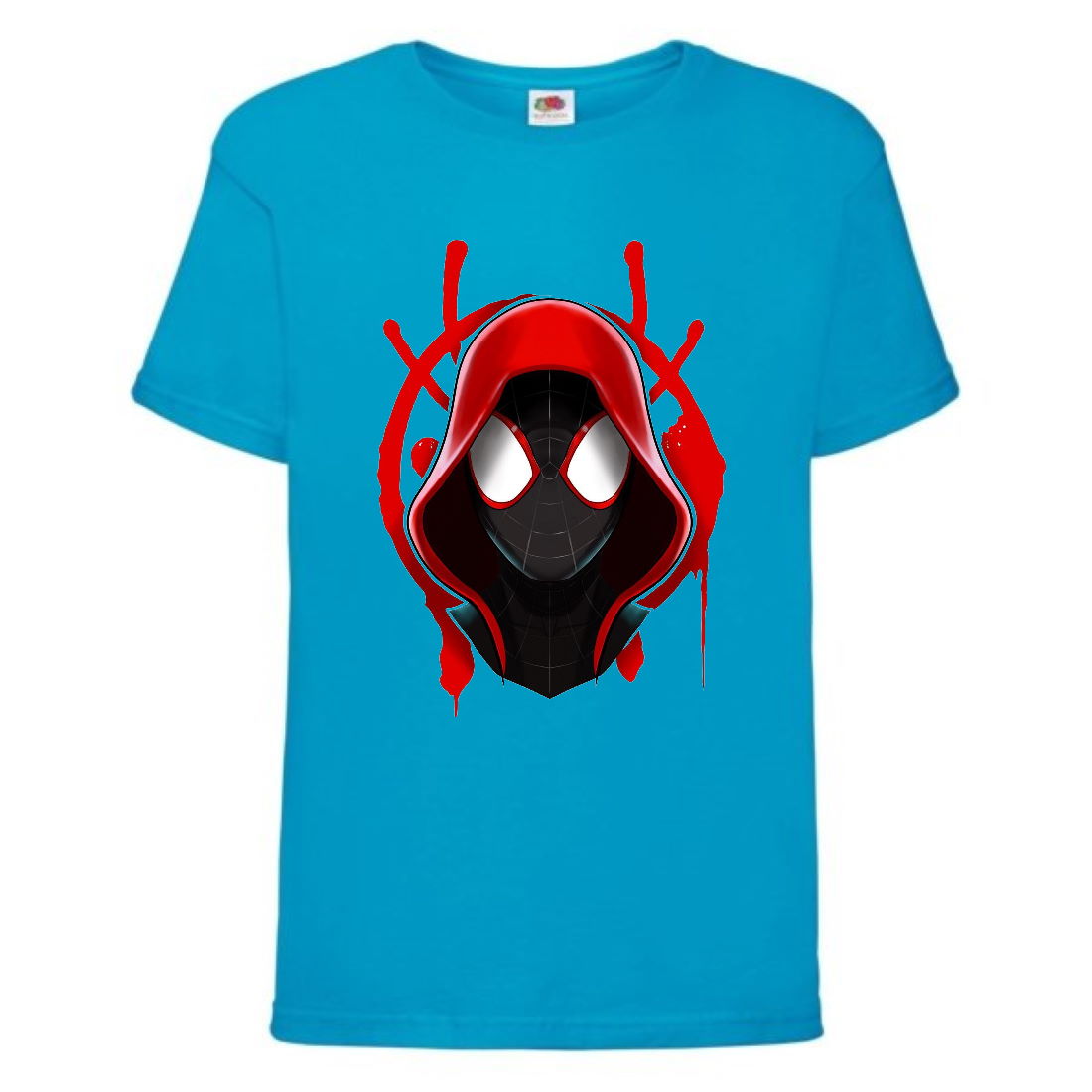 

Футболка детская Марвел (Marvel & DC) голубая (spiderman-001-blue) 128 см