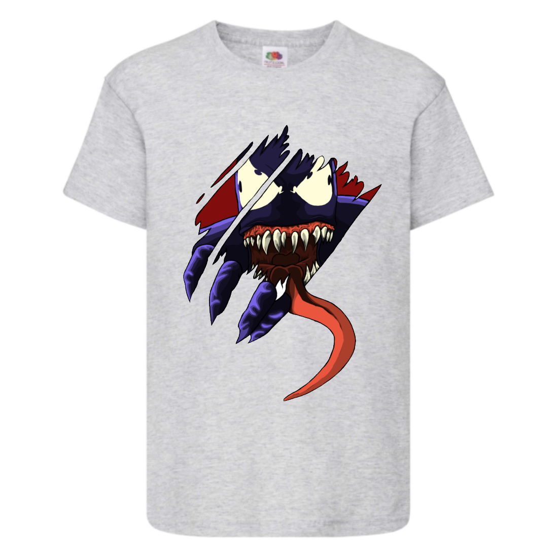 

Футболка детская Марвел (Marvel & DC) серая (venom-003-gray) 116 см