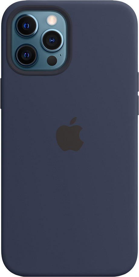 

Панель Apple MagSafe Silicone Case для Apple iPhone 12 Pro Max Deep Navy (MHLD3ZE/A)