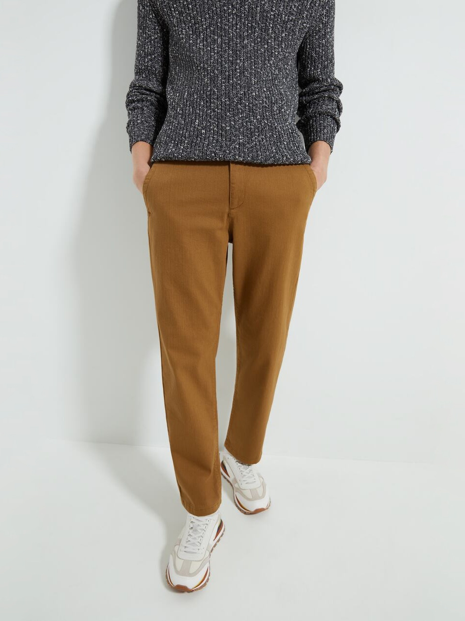

Брюки Zara 0706/544/707 36 Песочные
