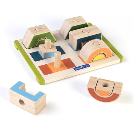 

Набор деревянных блоков Guidecraft Manipulatives Чередование и сочетание G6735