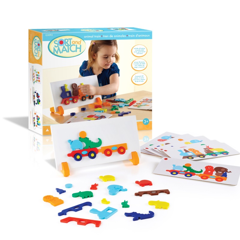 

Игровой набор Guidecraft Manipulatives Поезд с животными G5092