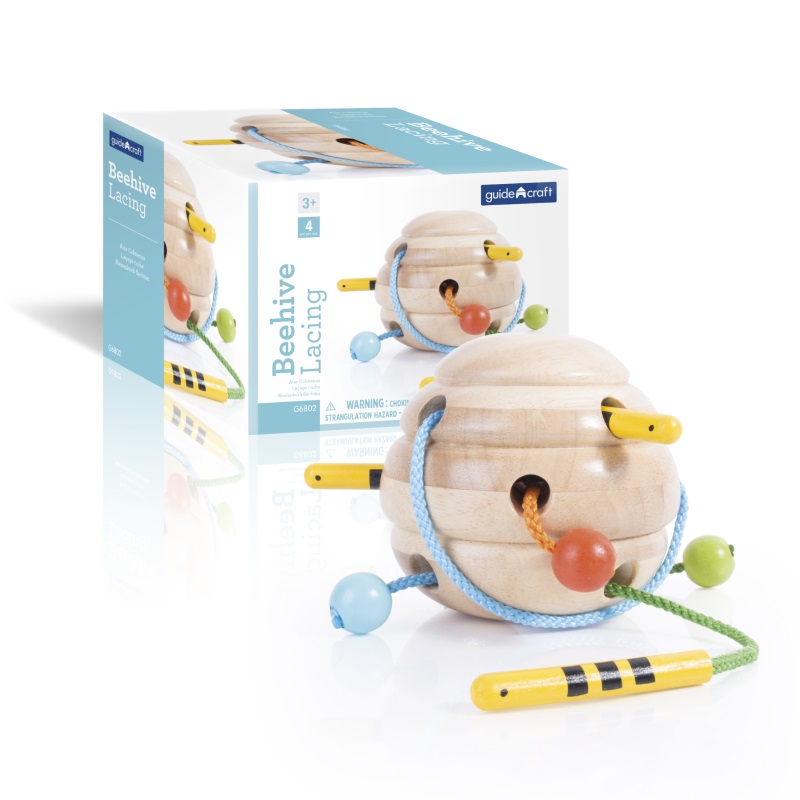 

Шнуровка Guidecraft Manipulatives Улей G6802