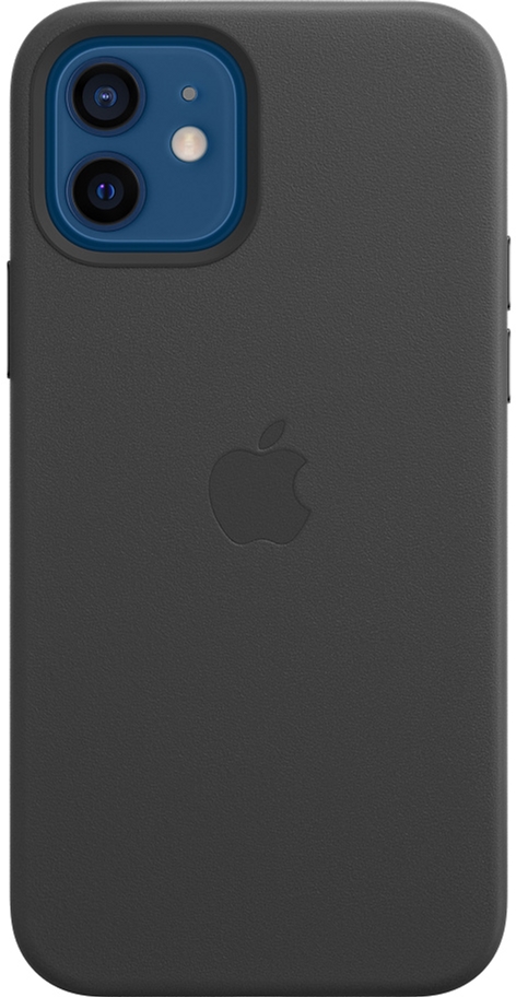 

Панель Apple MagSafe Leather Case для Apple iPhone 12/12 Pro Black (MHKG3ZE/A)