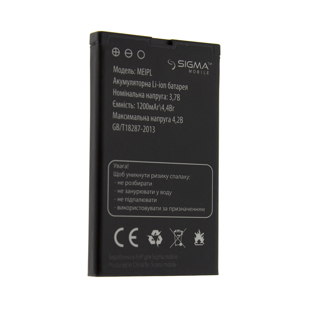 Аккумулятор Sigma Elegance / MEIPL 1200 mAh [Original] 12 мес. гарантии –  фото, отзывы, характеристики в интернет-магазине ROZETKA от продавца: M  Energy | Купить в Украине: Киеве, Харькове, Днепре, Одессе, Запорожье,  Львове