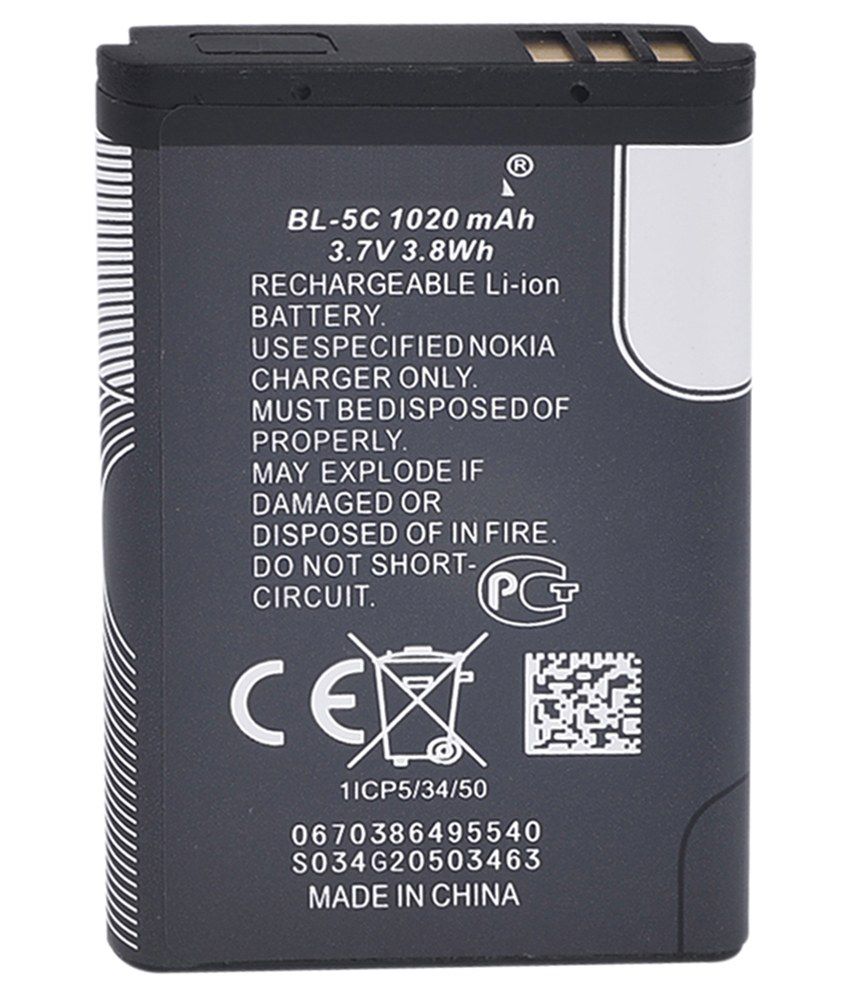 Аккумулятор Nokia 1616 (BL-5C 1020 mAh) [Original PRC] 12 мес. гарантии –  фото, отзывы, характеристики в интернет-магазине ROZETKA от продавца: M  Energy | Купить в Украине: Киеве, Харькове, Днепре, Одессе, Запорожье,  Львове